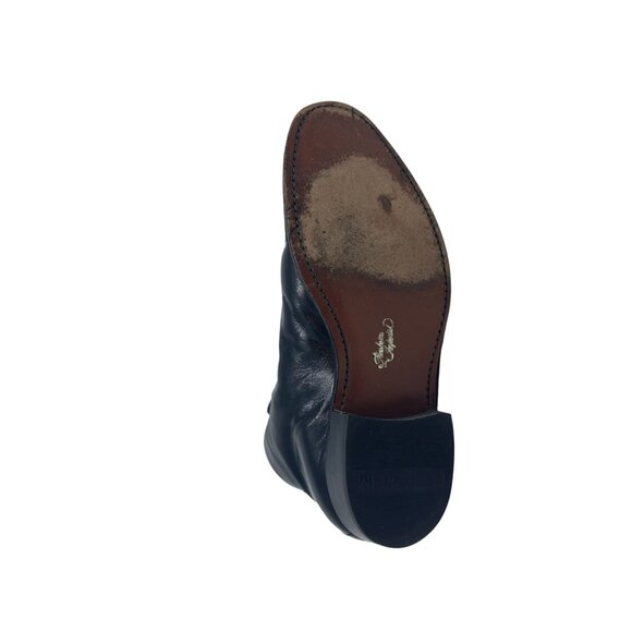 Vintage Florsheim Imperial 92142 Black Leather Dress Drake Boots Size 7.eee USA - Picture 12 of 16